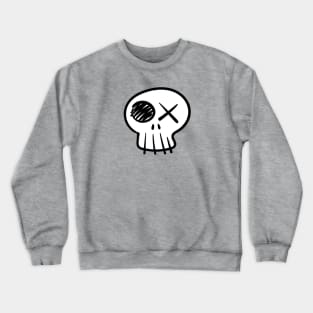 Funny Skull Crewneck Sweatshirt